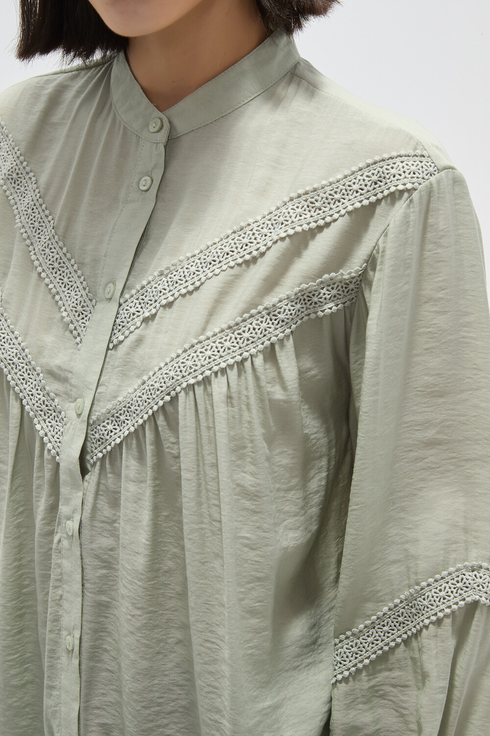 Blusa Maroth Verde Azulado