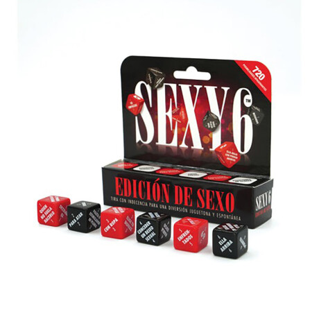 Dados Eróticos SEXY 6 Edición de Sexo Dados Eróticos SEXY 6 Edición de Sexo
