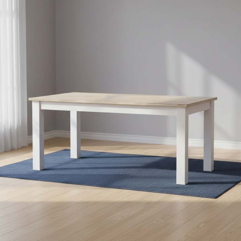 MESA DE COMEDOR MADERA-DE-MANGO NATURAL-BEIGE COSTA