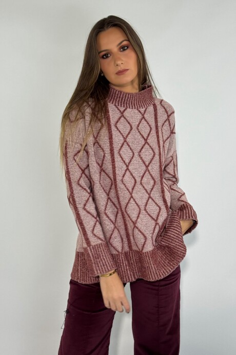 SWEATER RINGO Rosa