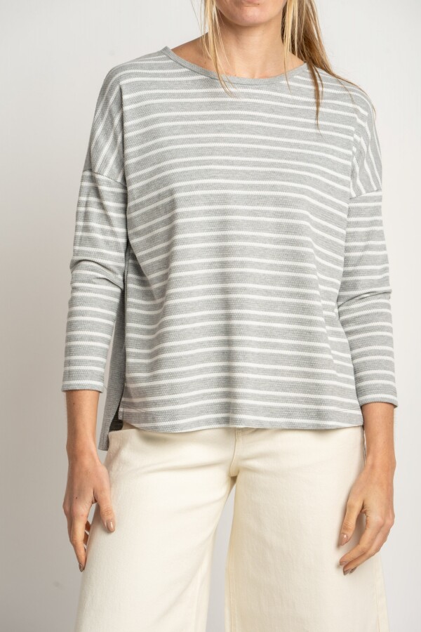 Sweater Gris Melange