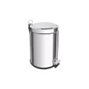PAPELERA TACHO ACERO INOXIDABLE TRAMONTINA 5LTS PLATEADO