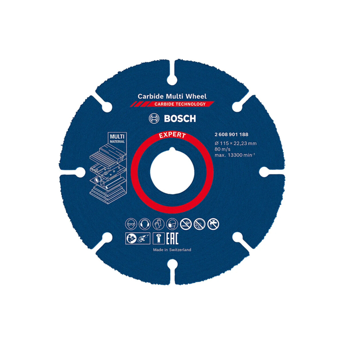 Disco de corte multi material Ø115mm Expert Bosch - BS3334 