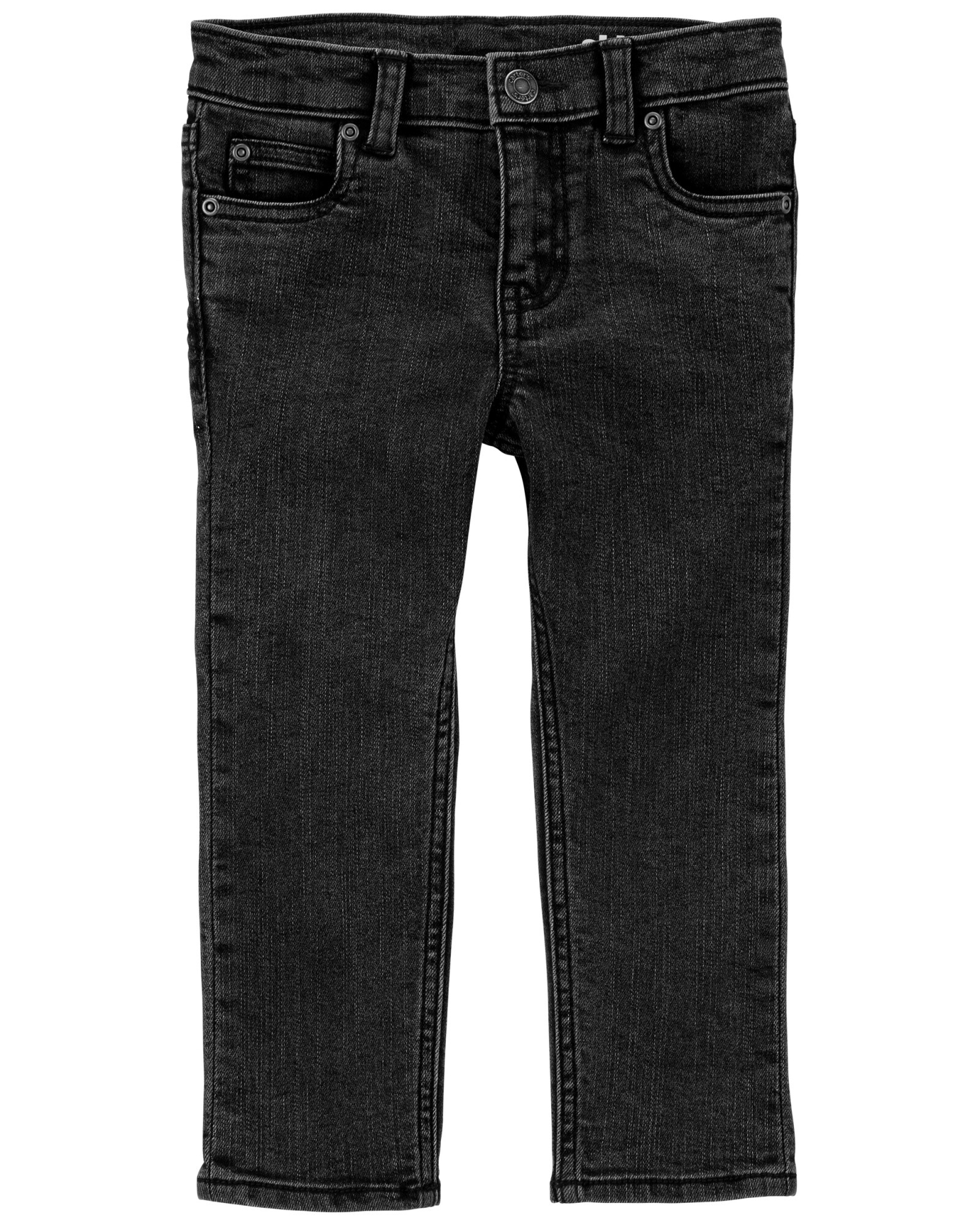 Pantalón de jean clásico color negro Sin color