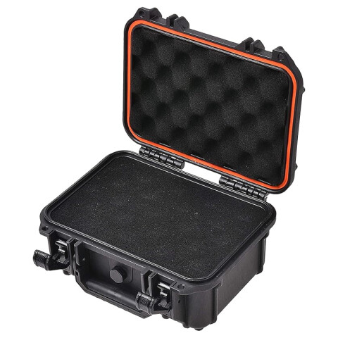 Maletín negro pequeño con espuma IP65 TT0162