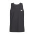 Musculosa de Hombre Adidas Own the Run Negro - Blanco