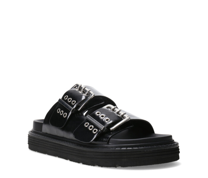 Sandalia MAVIC con doble hebilla Black