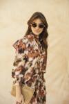 CAMISA MARIE BROWNISH - GREEN BATIK CAMISA MARIE BROWNISH - GREEN BATIK