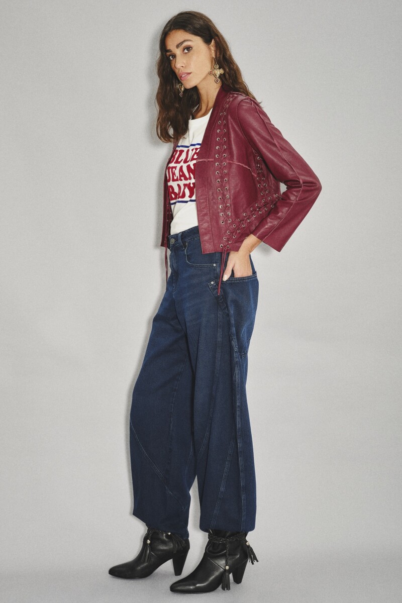 Jean Barrel Lux Azul