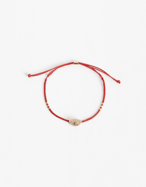 Pulseras Flexibles Lucky charm Pulsera Flexible Dije Ojo Lucky - Dorado