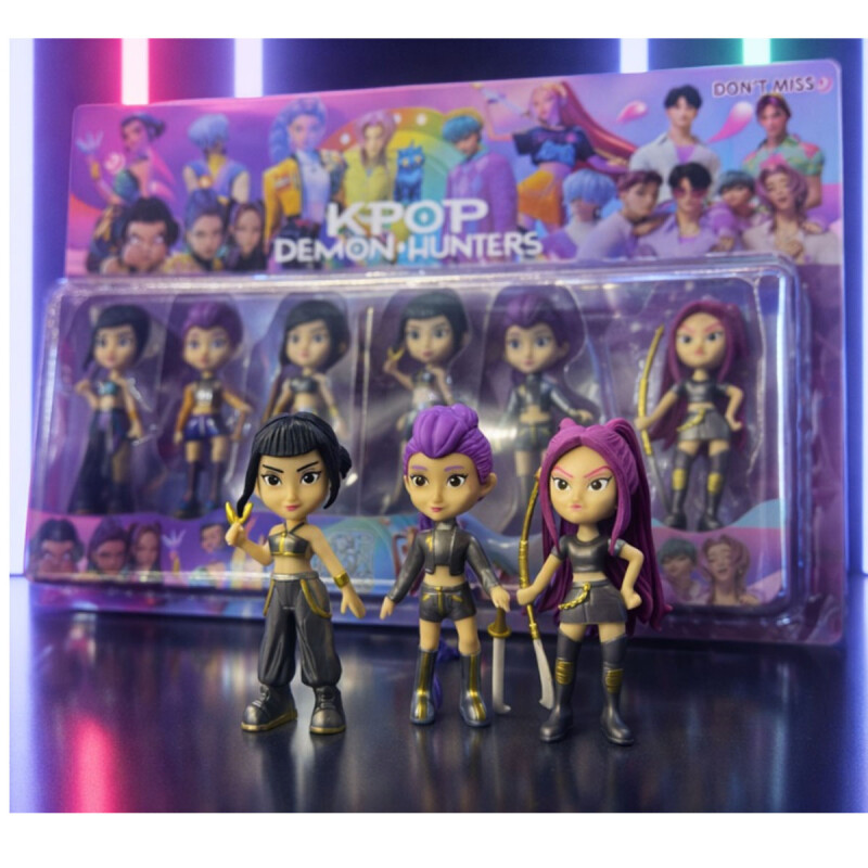 K-POP Demon Hunters 6 muñecas K-POP Demon Hunters 6 muñecas