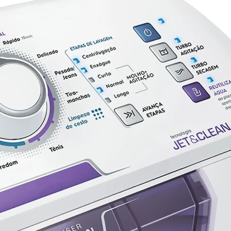 lavarropa electrolux carga superior 10.2kg WHITE