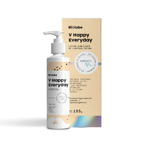 Locion de Limpieza Biolube Íntima V Happy 155g Locion de Limpieza Biolube Íntima V Happy 155g