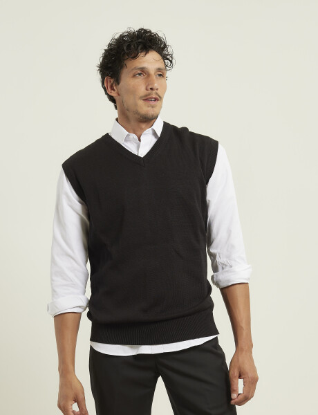 Chaleco Harrington Label Negro