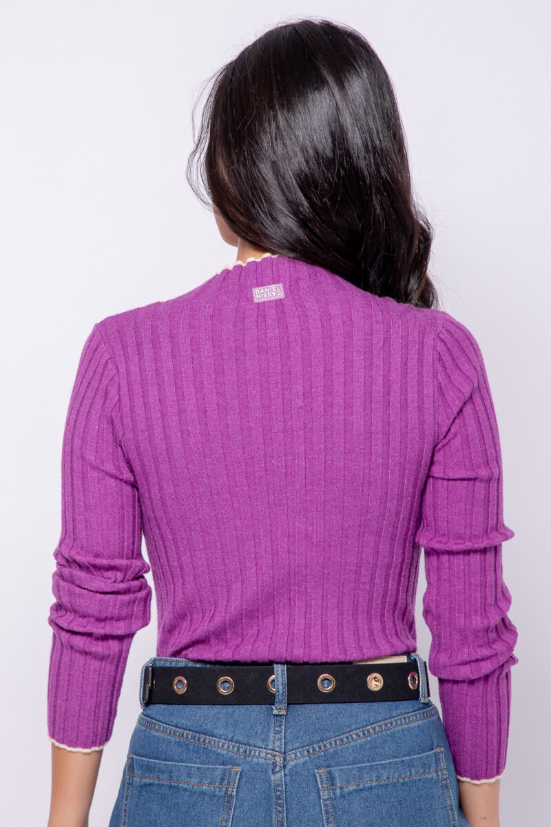 POLERA ORFEO Morado
