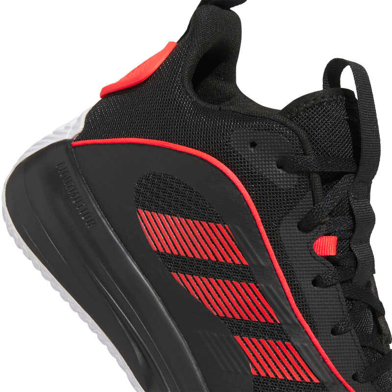 Championes de Hombre Adidas Basket Ownthegame Negro - Rojo - Blanco