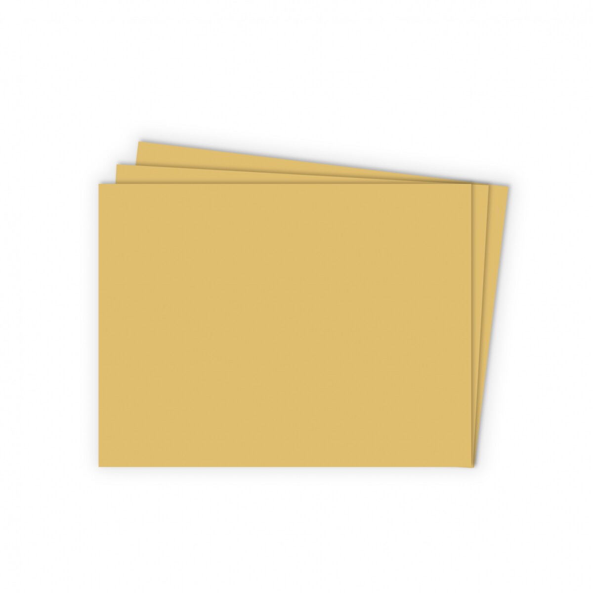 Papel Garbanzo Grueso 110/120g Amarillo x250 Hojas 35x25cm 