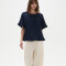 Blusa Abbas Azul Marino