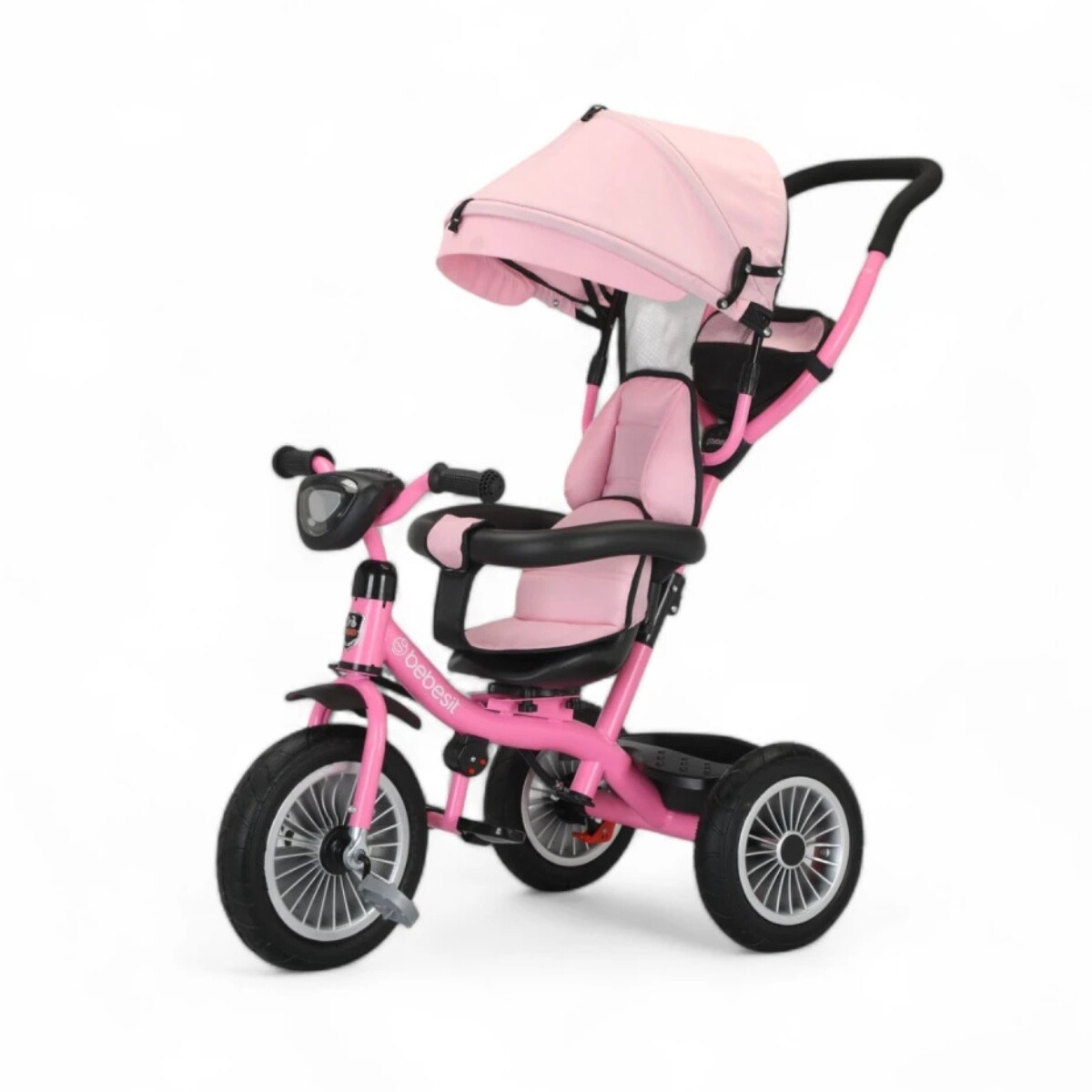 Triciclo Bebesit 360 con Asiento Giratorio - ROSA 