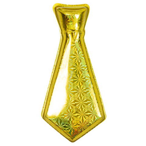 Corbata Holográfica Dorado