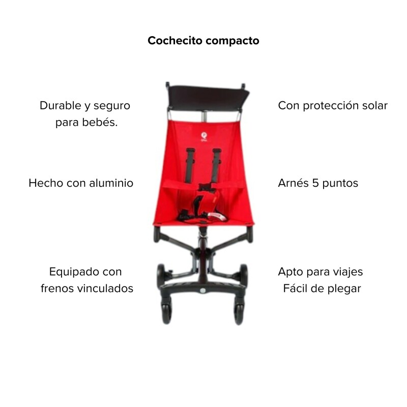 Coche de Paseo Ultra Compacto Qplay Coche de Paseo Ultra Compacto Qplay