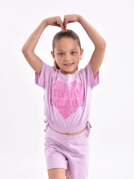 CONJUNTO LIA SHORT + REMERA ESTAMPADO 1