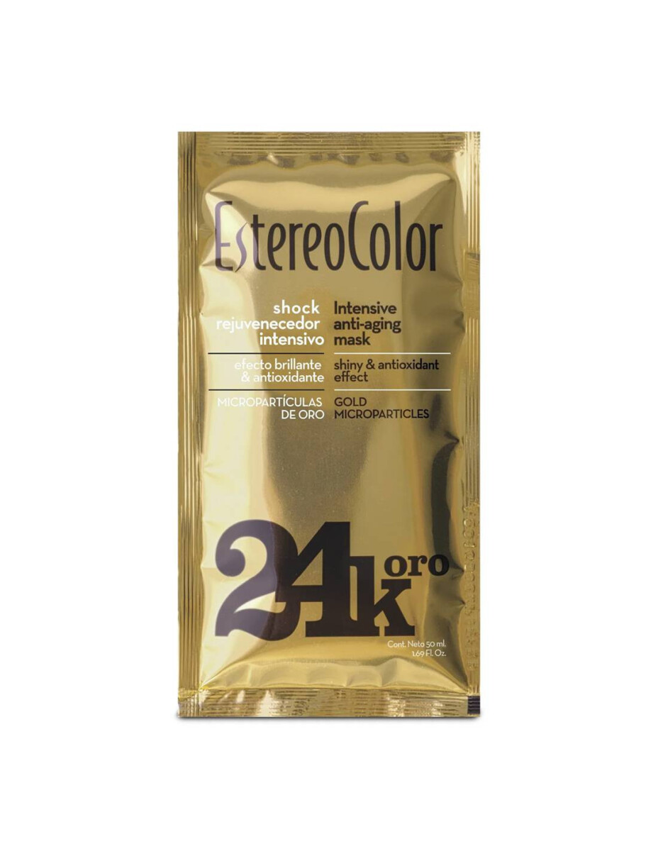 Tratamiento Capilar EstereoColor 24K Oro X 50 Gr 