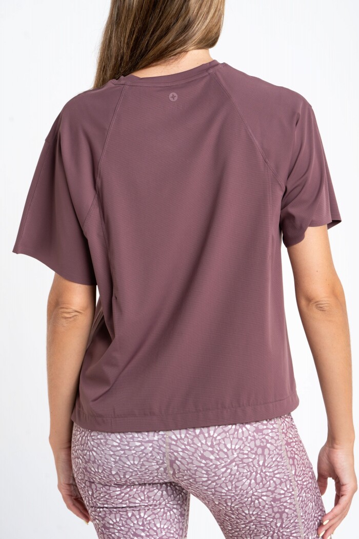 Remera Fitness Malva