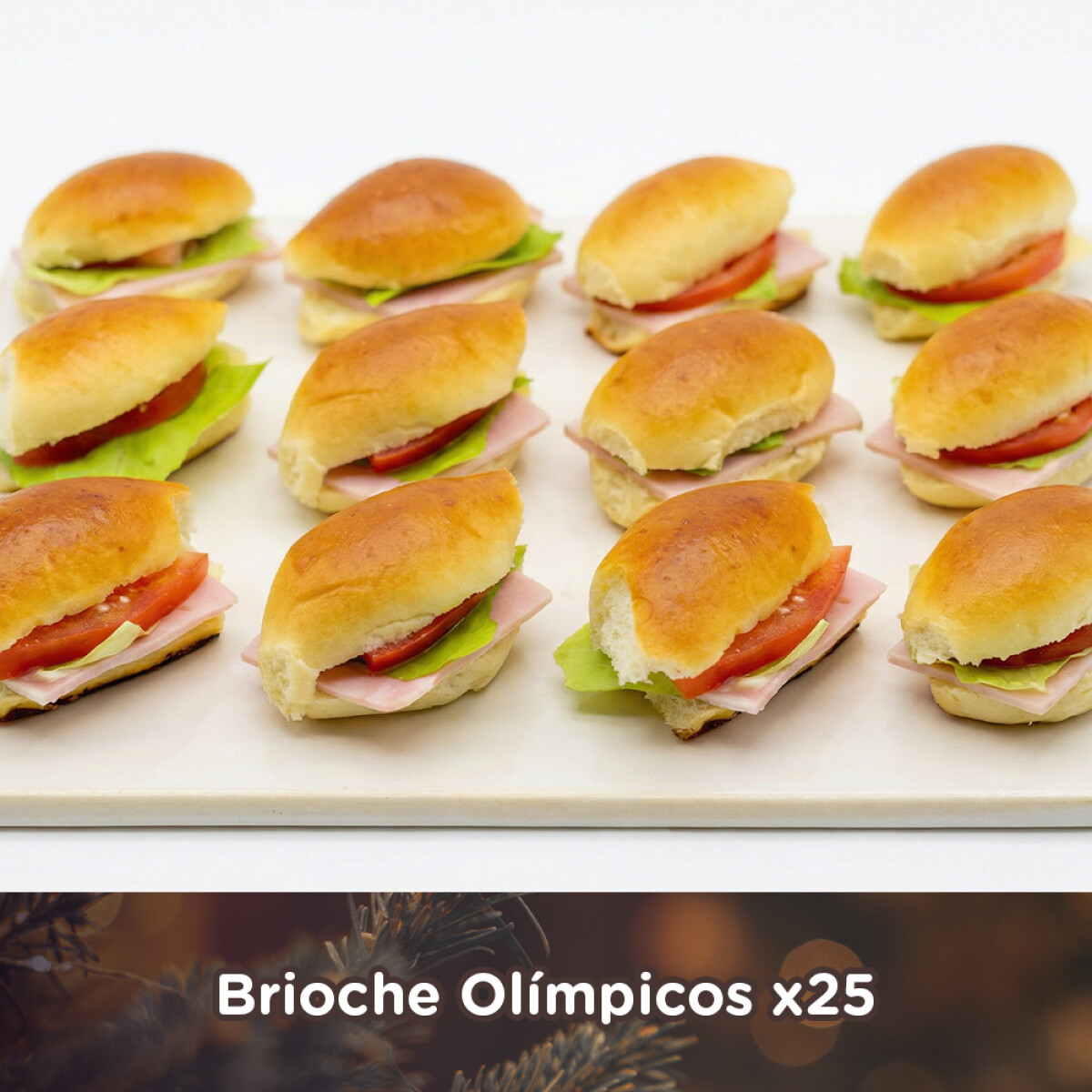 25 Brioche de Copetín Olímpicos - 000 