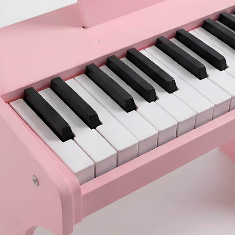 Órgano Teclado Musical Madera Clásico Beethoven Niño Rosa
