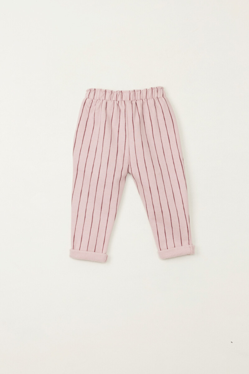 Pantalón deportivo lazo Lila