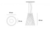 Iluminación decorativa cónica HP2516-8 Iluminación Decorativa Cónica Hp2516-8
