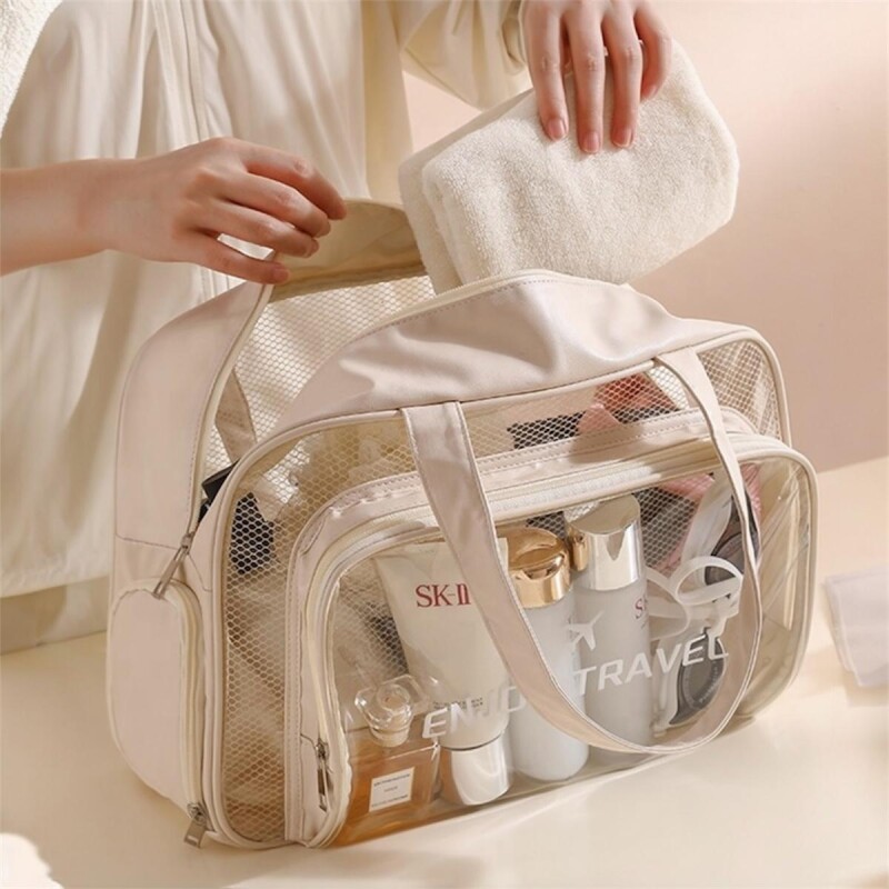 Bolso Impermeable tipo Necessaire Gris