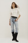 Camisa Sophie Frills Blanco