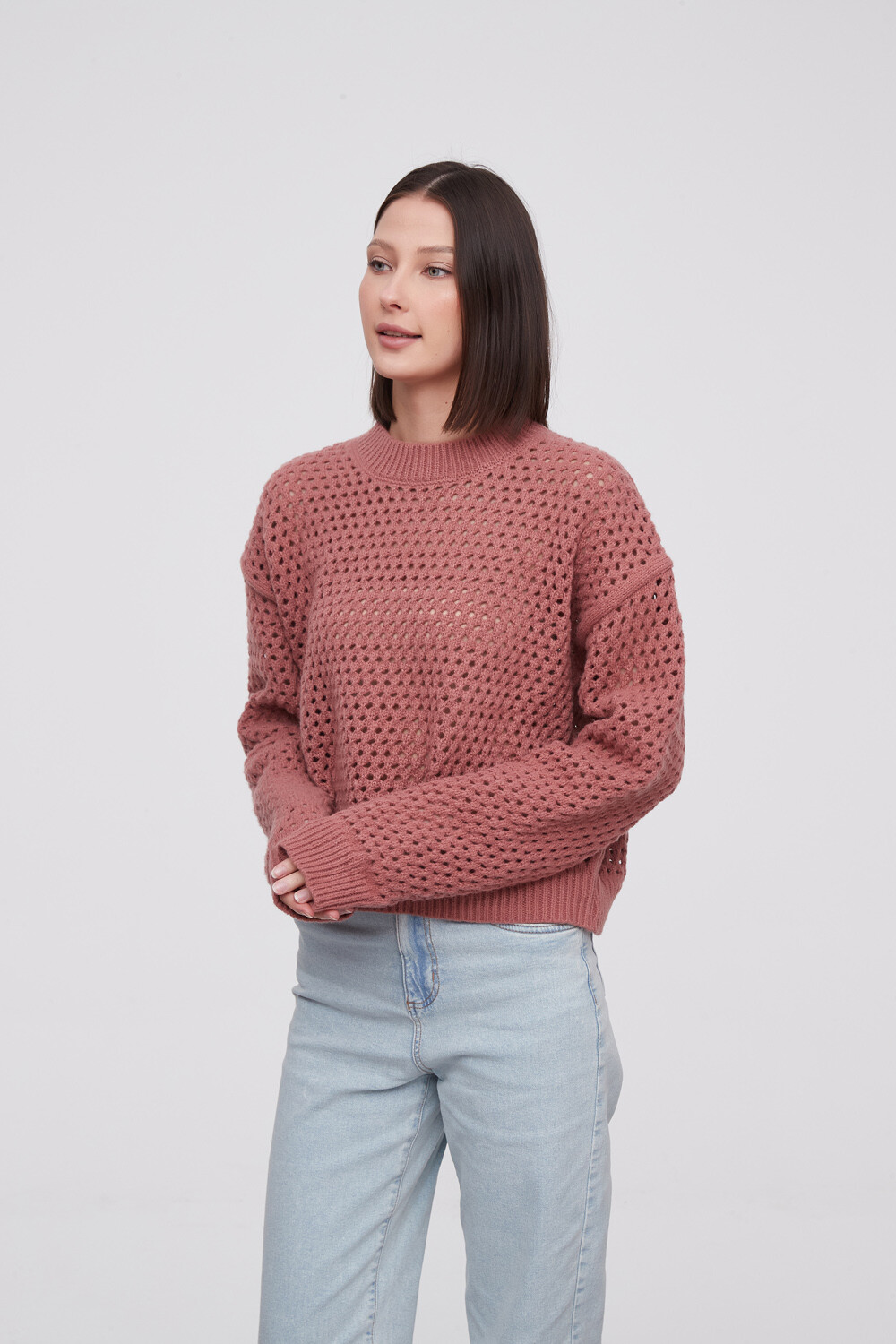 Sweater Berle Rosa Oscuro