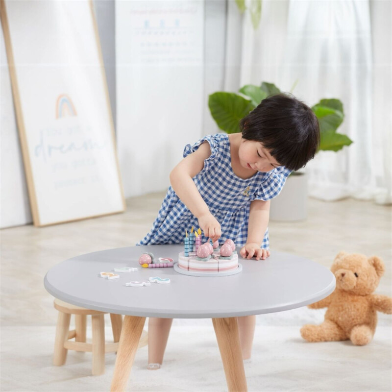 Juego Didáctico Torta de Cumpleaños en Madera Juego Didáctico Torta de Cumpleaños en Madera