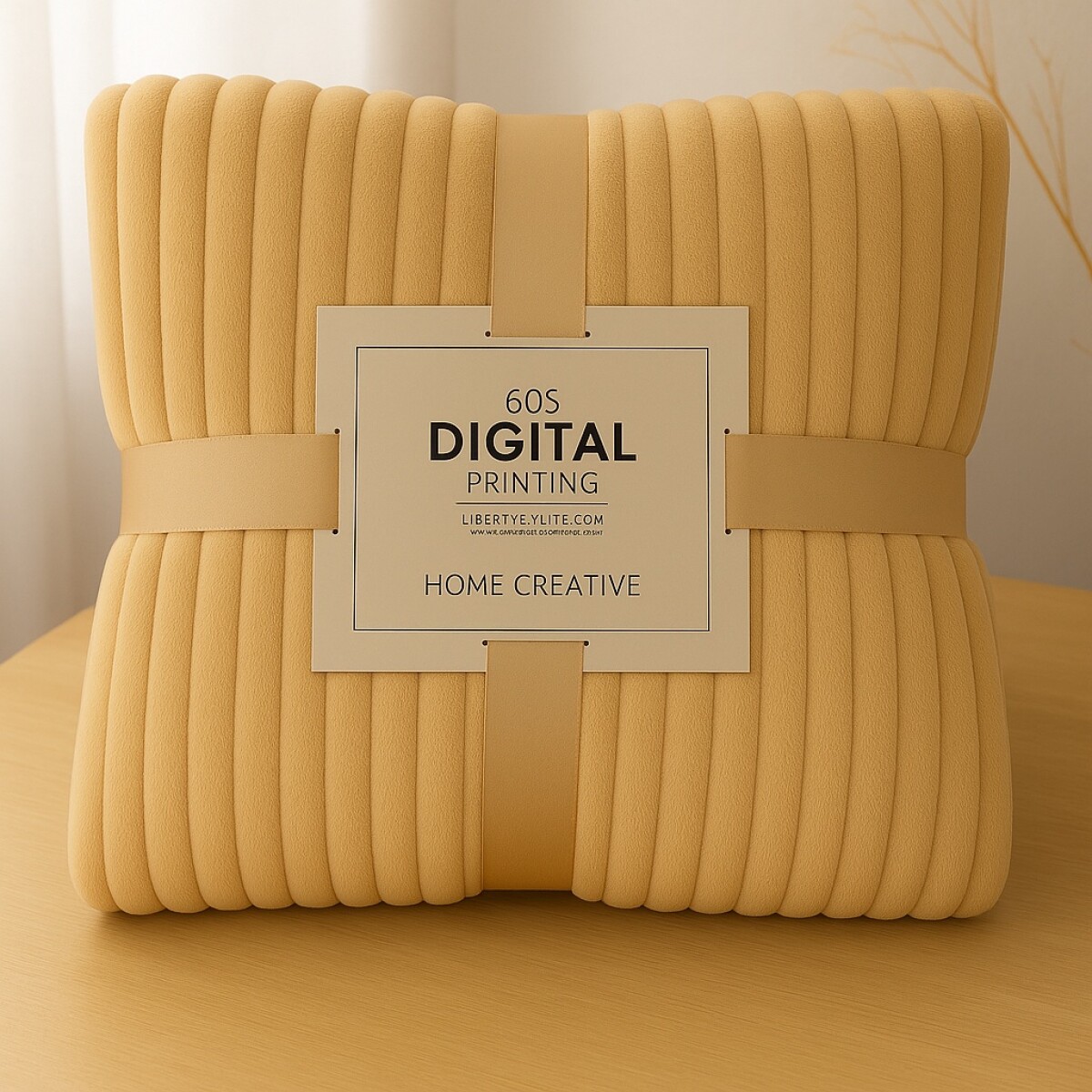 Manta Frazada Polar Suave Invierno 2 plazas Abrigada - Beige 