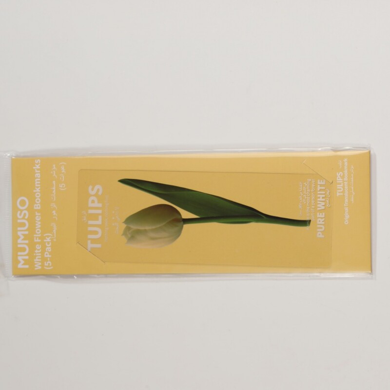 MARCAPÁGINAS FLOR BLANCO (PACK DE 5) MARCAPÁGINAS FLOR BLANCO (PACK DE 5)