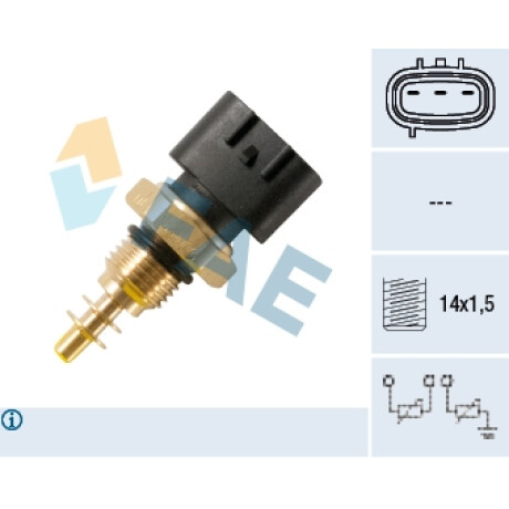 BULBO INTERRUPTOR CHANA TEMPERATURA HEAVY BENNI BALENO 14x1.5 3T - BULBO INTERRUPTOR CHANA TEMPERATURA HEAVY BENNI BALENO 14x1.5 3T -