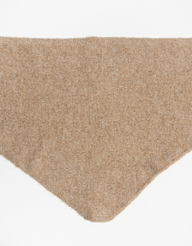 Cuellos Cuello Triangular Desagujado - Marron Beige