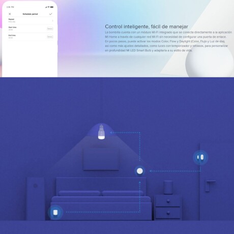 Lámpara Xiaomi Mi Smart blanco RGB V01