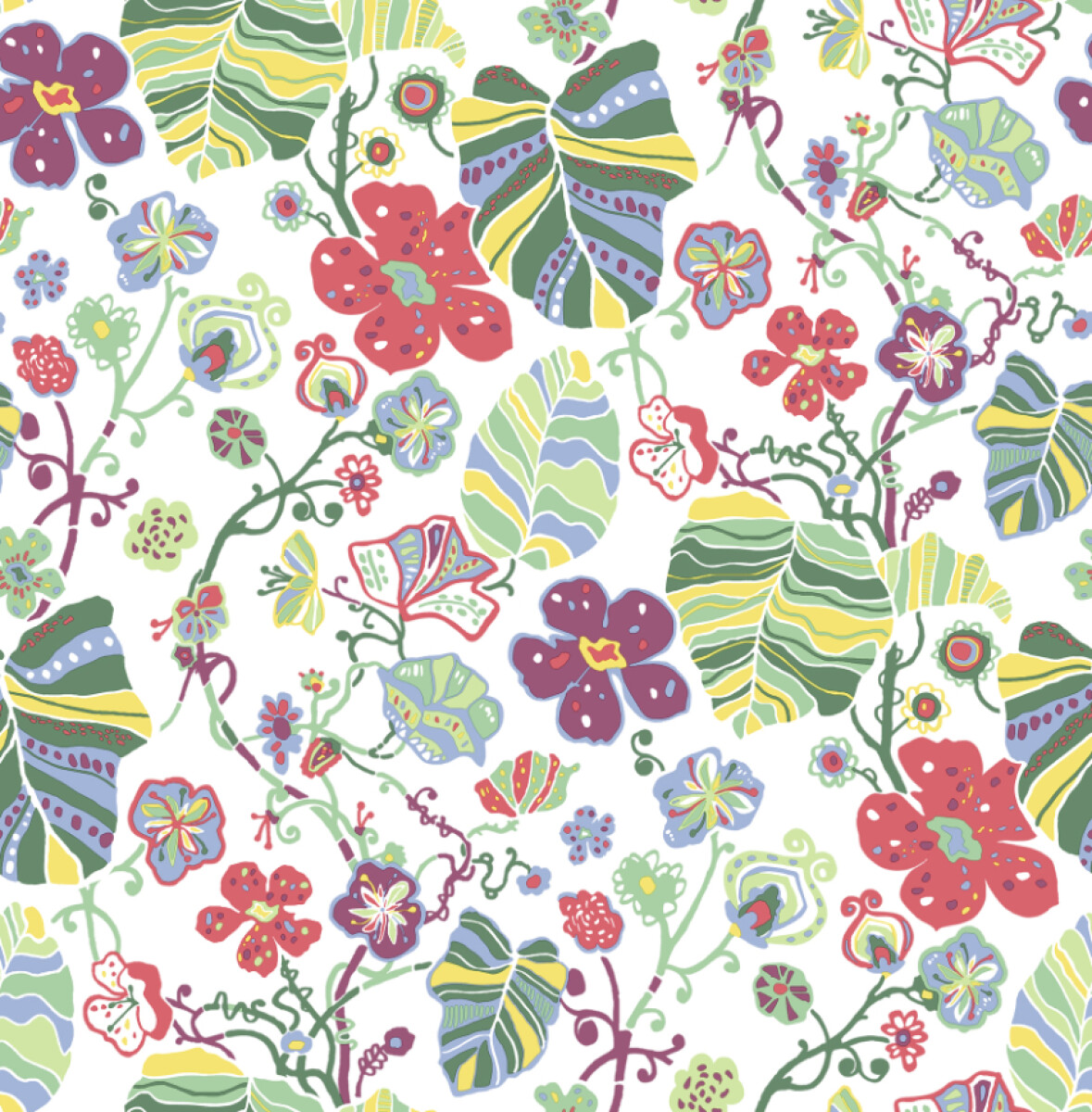 COLECCIÓN BLUEBELL - GWYNETH MULTICOLOR FLORAL - 