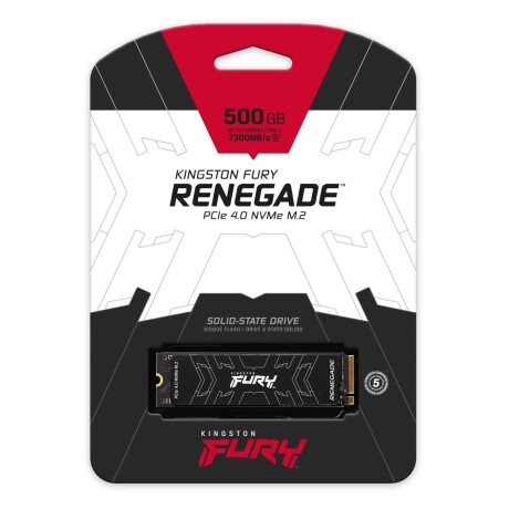 Disco Ssd Kingston Fury Renegade 500GB Pcie 4.0 Nvme M.2 001