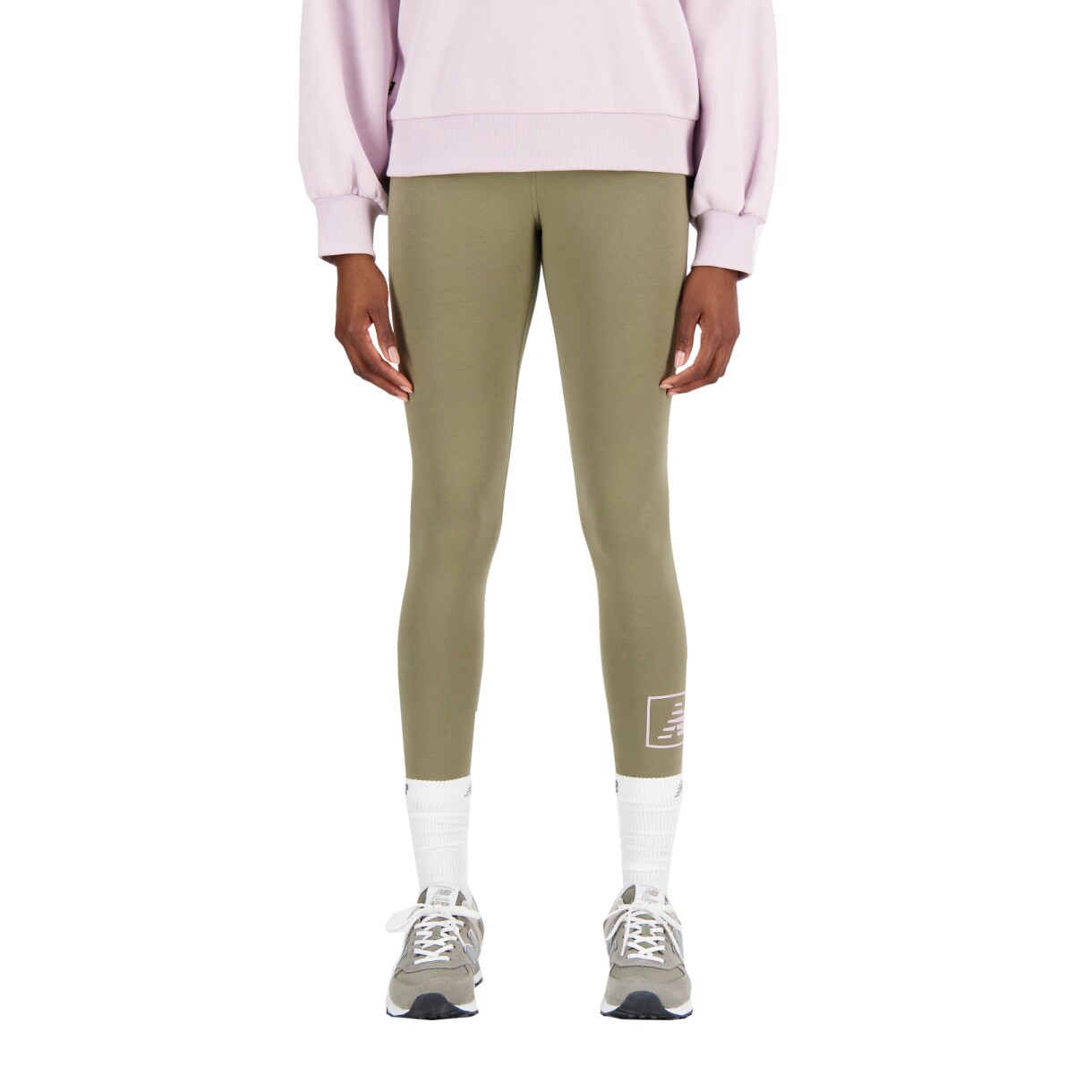 Pantalon New Balance de dama - WP33507CGN - GREEN 
