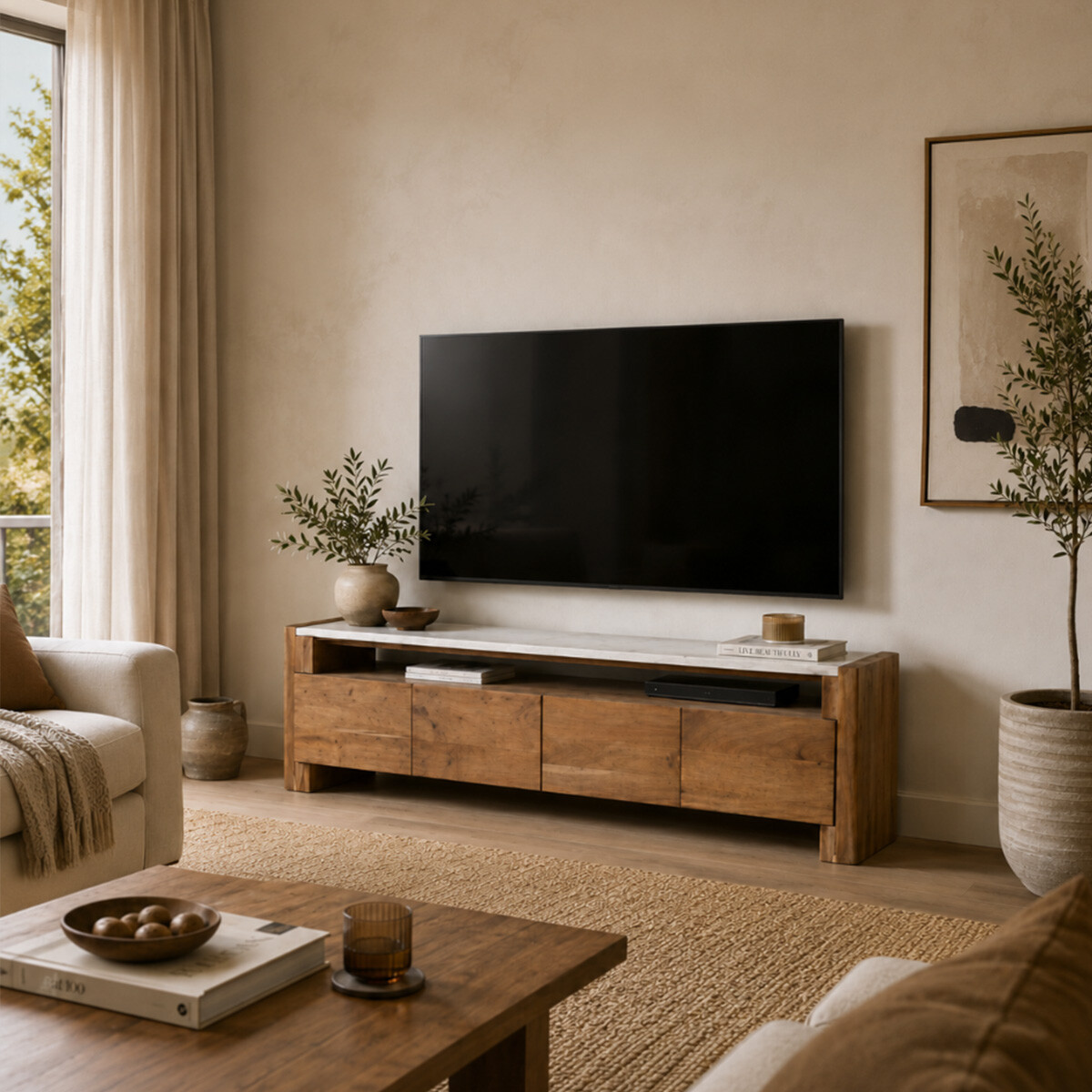 RACK SQUARE Acacia 