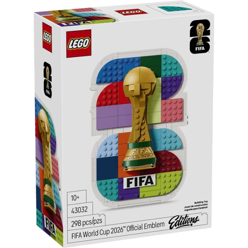 Lego FiFa World Cup 2026 Emblema 5018 Lego FiFa World Cup 2026 Emblema 5018
