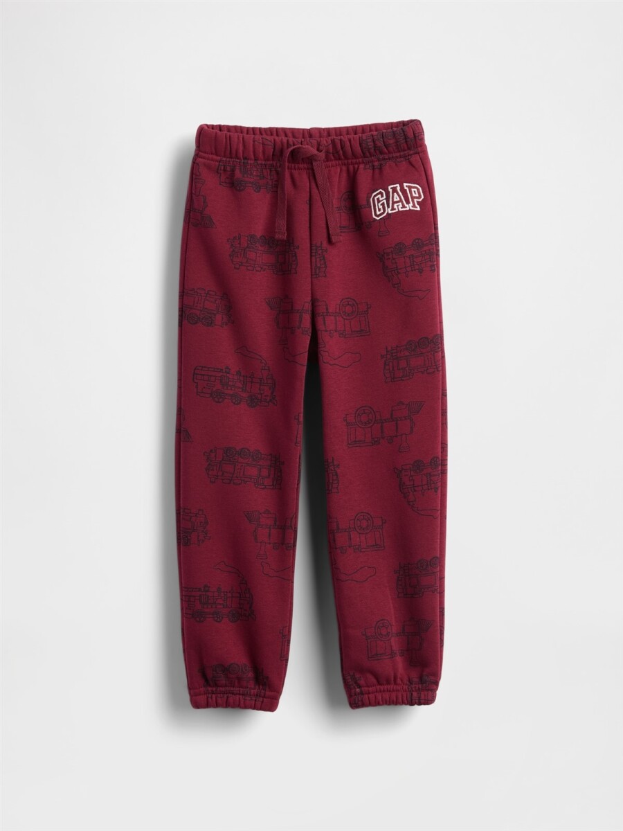 Pantalón Deportivo Logo Toddler Niño - Red Delicious 
