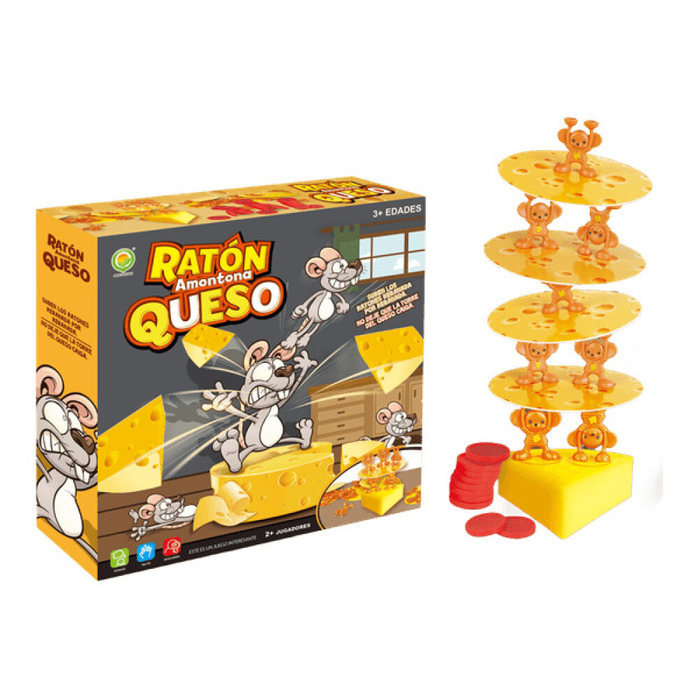 Juego de caja "ratones amontonan queso" Juego de caja "ratones amontonan queso"