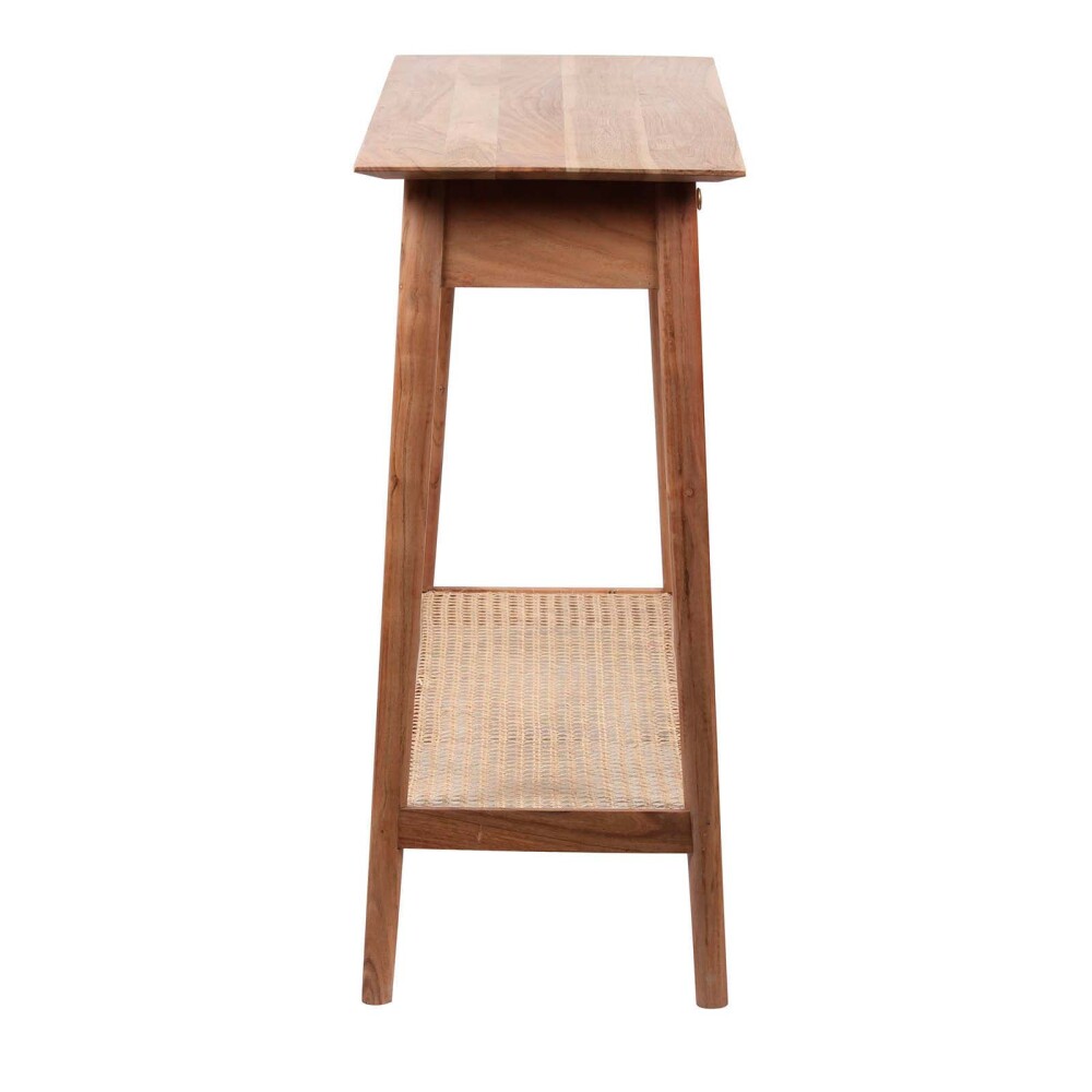 CONSOLA MADERA NATURAL-BEIGE LIGHTHOUSE NATURAL
