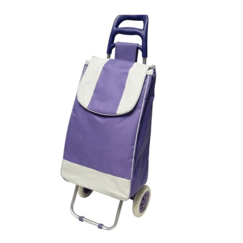 Carro de Compras con Ruedas Purple